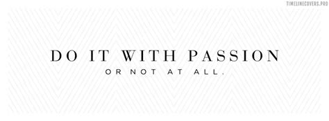 Do It With Passion Facebook Cover Photo