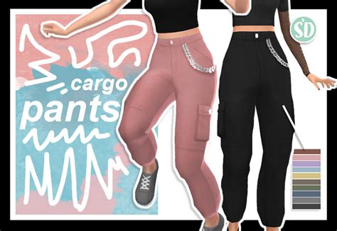 Sims 4 Cargo Pants And Shorts Cc For Guys Girls Fandomspot