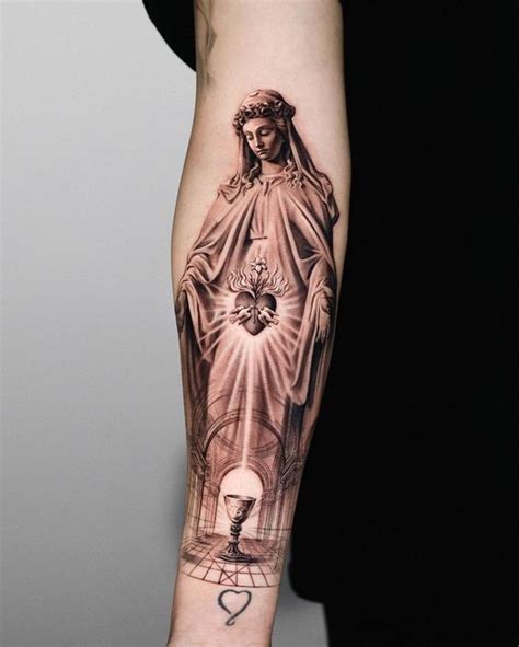 Meaning Of Virgin Mary Tattoos The Intrigue Of Devotion