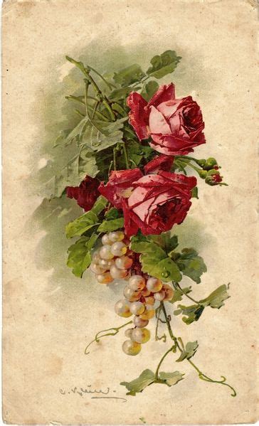 63 Floral Postcards Ideas Postcard Vintage Flowers Vintage Postcards