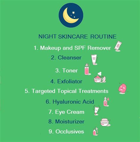Night Skin Care A Routine For Every Skin Type