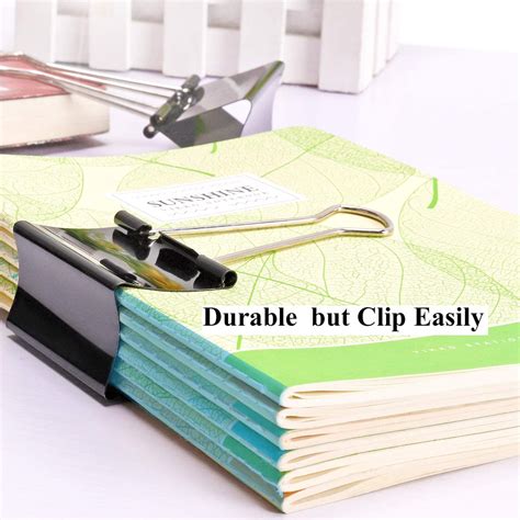 Jumbo Binder Clips 24 Inch Width Super Large Binder Clips For Office