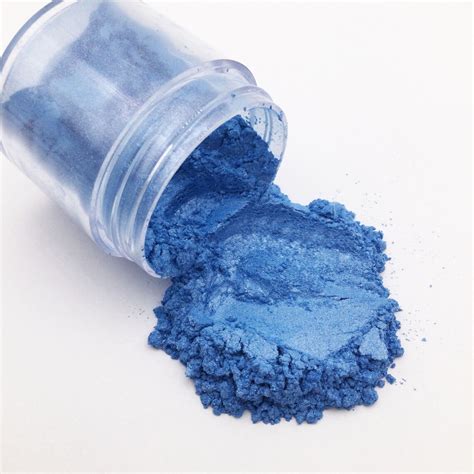 Light Blue Mica Powder Pigment Cosmetic Grade Mica Powder Etsy