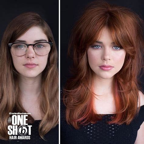 100 photos show how people look before and after their hair transformation