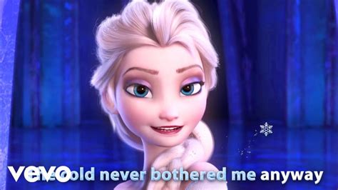 Idina Menzel Let It Go From Frozen Sing Along Version Youtube Frozen  Frozen