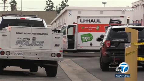 Body Wrapped In Plastic And Cardboard Found In U Haul Truck In Fullerton Abc7 Los Angeles