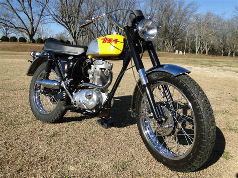 1967 Bsa B44 Victor Vintage Motorcycle Clear Title