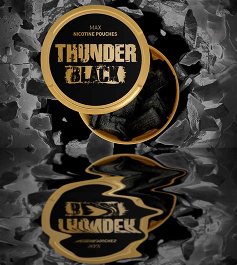 Thunder Black Max Nicotine Pouches Snusexpress