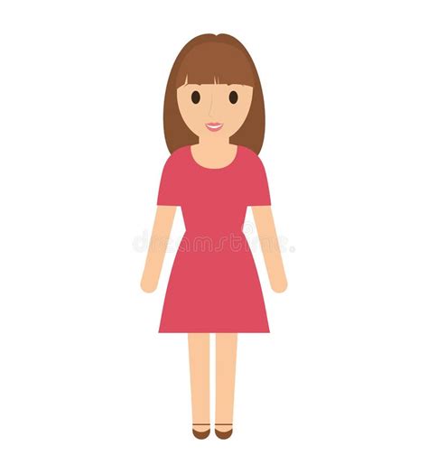Teen Girl Character Avatar Stock Vector Illustration Of Woman 79696933