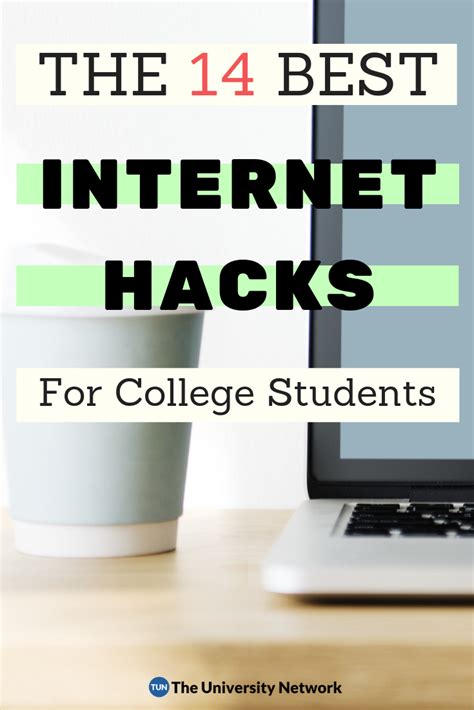 So here are some apps that could save you money while you're there. 14 Best Internet Hacks For College Students | Online ...