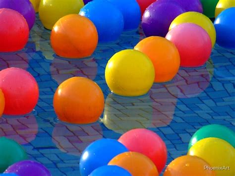 Floating Balls By Phoenixart Redbubble