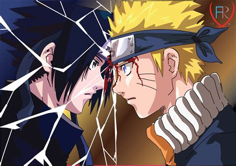 Naruto Vs Sasuke Episode The Battle Begins Naruto Vs Sasuke