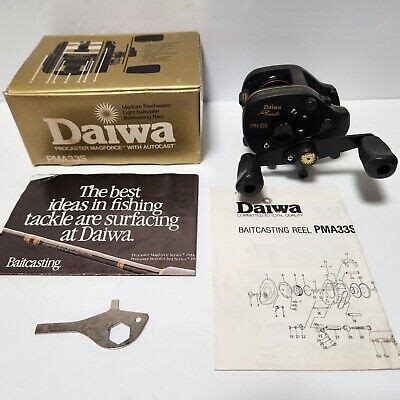 Vintage Daiwa Procaster Magforce Pma S Baitcasting Reel Fishing Box
