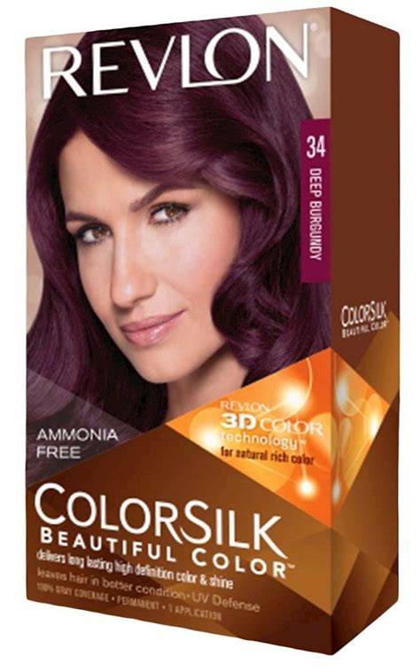 Revlon Hair Color 34 Deep Burgundy My Market Bd