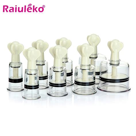 Size Twist Suction Cupping Cup Nipple Enhancer Massage Vacuum Cans