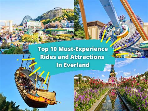 Top Must Experience Rides And Attractions In Everland Kkday Blog