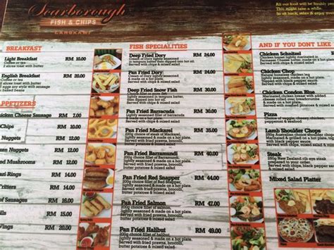 Beste/r/s fish & chips in langkawi, langkawi district: Menu in detail - Picture of Scarborough Fish & Chips ...