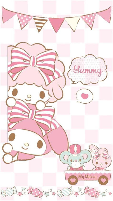 The great collection of my melody wallpaper for desktop, laptop and mobiles. My Melody Wallpaper for iPhone | คาวาอี, วอลเปเปอร์