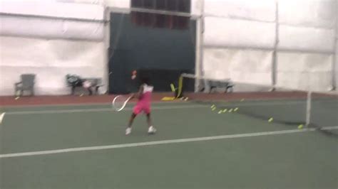 Forehand And Backhand With Years Old Clervie Youtube