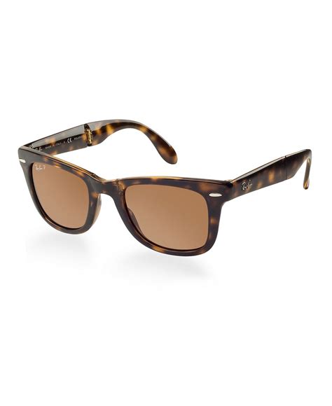 Ray Ban Polarized Sunglasses RB4105 FOLDING WAYFARER Reviews