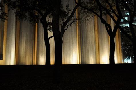 Houston Water Wall At Night 1 Photograph By Tyler Thompson Pixels