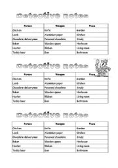 Hochladenlesen sie 30 tage kostenlos. Easter cluedo (Who killed the Easter bunny) - game for Easter - ESL worksheet by Tanja80