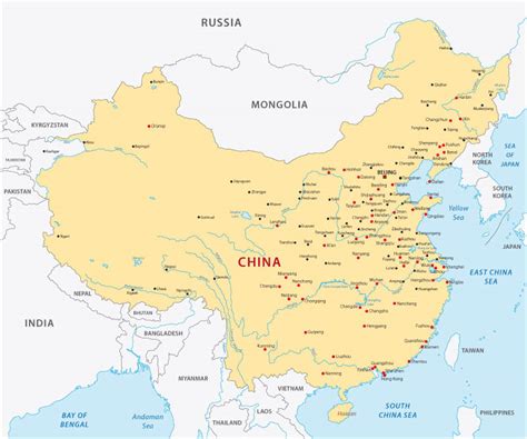 If you find any maps which is not listed here, please send the map file or the web link to us at: Map of China - Guide of the World