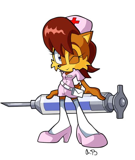 Nurse Sally Sally Acorn Anime Furry Sally