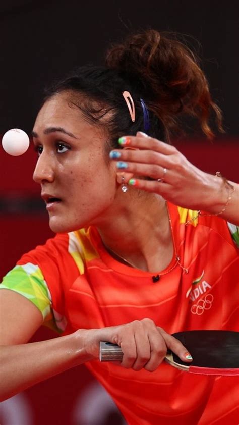 Tokyo Olympics Manika Batra Becomes First Indian Table Tennis Player