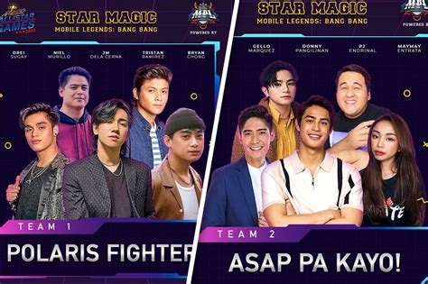 Mga Artista Lumaban Sa Unang Star Magic All Star Games Ml Tournament