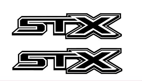 Ford Stx F150 2015 2020 Vinyl Decal Stickers Pair Etsy