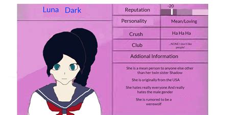 Be it for gaming or business you'll find all type of graphic card oc here. My Yandere Simulator OC id Card by lunawolf6pup on DeviantArt