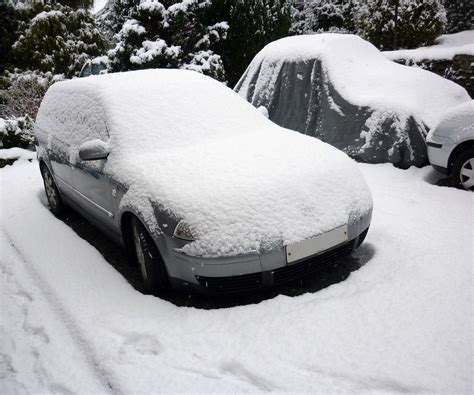 Snow Covered Car 4195 Stockarch Free Stock Photo Archive