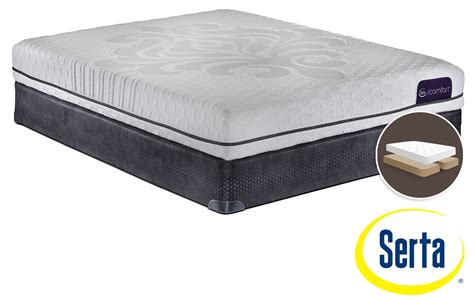 Amazon's choice for king mattress sets. Serta iComfort Eco Levity Firm King Mattress and Split ...