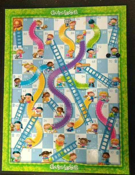 Replacement Pieces Chutes And Ladders Replacement Game Board 2005 Ebay