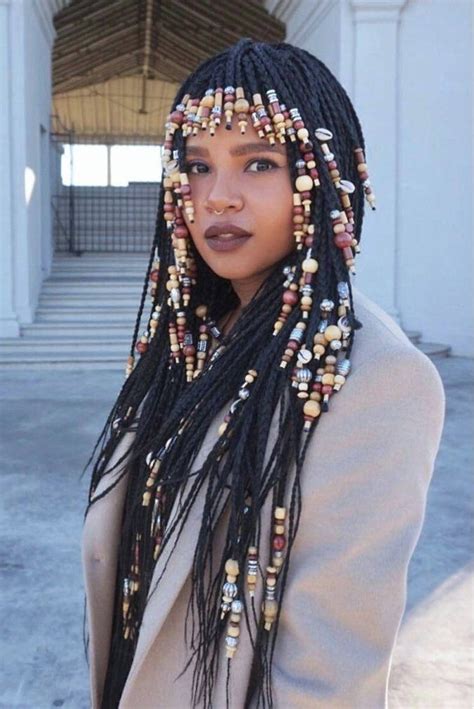 These Beaded Braid Hairstyles Will Leave You Mesmerized In