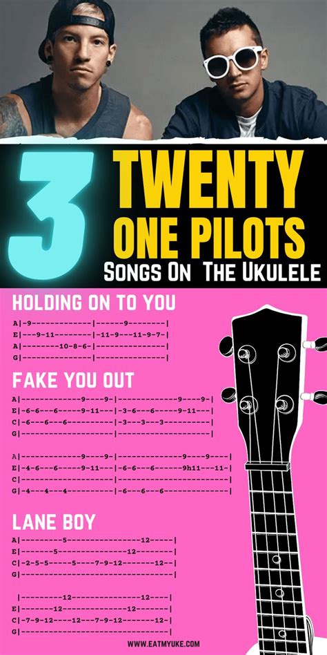 Learn to play 3 Twenty One Pilots Songs on the Ukulele in 2021