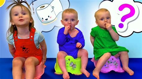 Five Kids Potty Training Song Nursery Rhymes And Childrens Songs Youtube