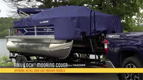 Sun Tracker Boats Quicklift Bimini Top And Rail Lock Mooring Cover