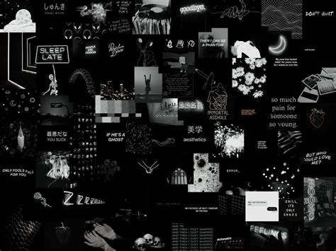 Grunge Aesthetic Black Desktop Wallpapers Top Free Grunge Aesthetic
