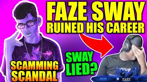 Faze Sway Accused Of Ruining Fortnite Players Career Over Fake Scam