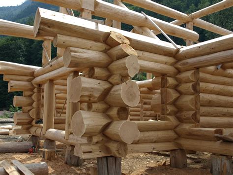 Full Scribe Log Homes Cascade Handcrafted Log Homes