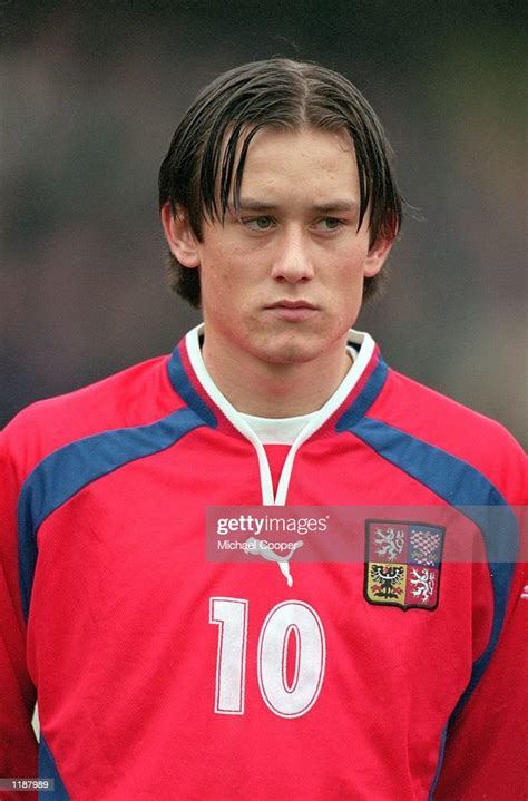 portrait of tomas rosicky of czech republic before the world cup 2002 news photo getty images