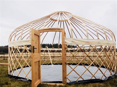 The nomads just needed a horse or two to carry their homes away, and smaller. Gallery - Avalon Yurts