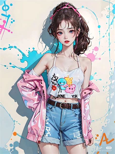 Digital Art Anime Digital Art Girl Xute Anime Warrior Anime Dress