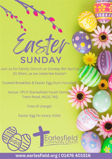 Easter Sunday Celebration Earlesfield Community Church