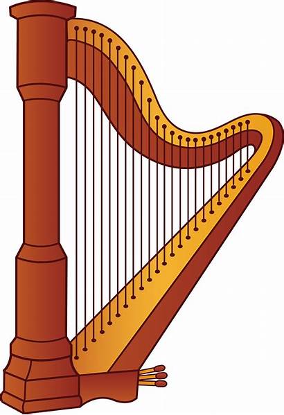 Clip Instrument Instruments Clipart Clipartpanda Harp Musical