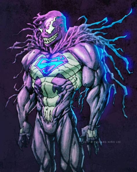 Venom Superman Symbiote Crossover By Charddskinnylee On Deviantart
