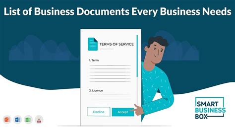 List Of Business Documents Every Business Should Have
