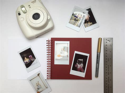 Polaroid Photo Album Instax Scrapbook Album Gift For A Girl Etsy